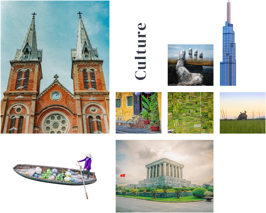 Vienam's culture places