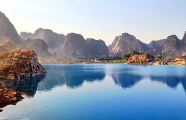 Đến Hải Phòng check-in hồ nước xanh như Cửu Trại Câu