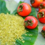 Cốm vòng, hồng ngâm đặc sản của một mùa thu muộn ở Hà Nội