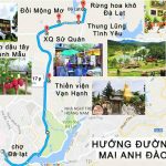 Bản đồ du lịch Đà Lạt theo cung đường mới nhất