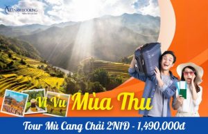 Tour Mù Cang Chải 2 Ngày 1 Đêm: Đèo Khau Phạ – Tú Lệ | Mùa vàng trên Tây Bắc