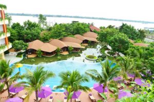 Combo 3N2Đ Cồn Khương Resort Cần Thơ 4 sao + Vé máy bay/Xe Limousine