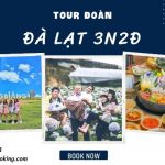 Tour theo yêu cầu Bay Đà Lạt 3N2Đ: Tour đoàn khám phá Dinh Bảo Đại – Cổng trời Đà Lạt