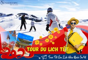 Tour Tết Âm Lịch Hàn Quốc 2025 (5N4Đ) | Tặng Vé Drawing Show | Học Làm Kimbap | Mặc Hanbok