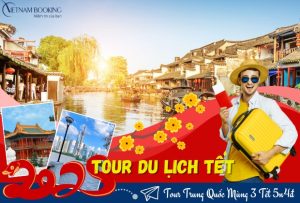 Tour Trung Quốc Mùng 3 : HCM – Thượng Hải – Hàng Châu – Phim Trường | 5N4Đ Tết