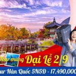 Tour du lịch Hàn Quốc 5N5Đ: Seoul – Nami- Everland | KS 4 – 5*