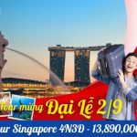 Tour Singapore 4N3Đ: Đảo Sentosa – Merlion Park – Garden By The Bay
